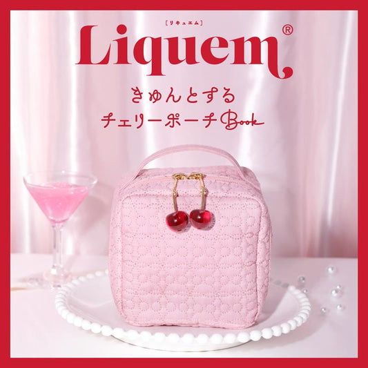 Liquem きゅんとするチェリーポーチ Book | Liquem Heart-fluttering Cherry Pouch Book