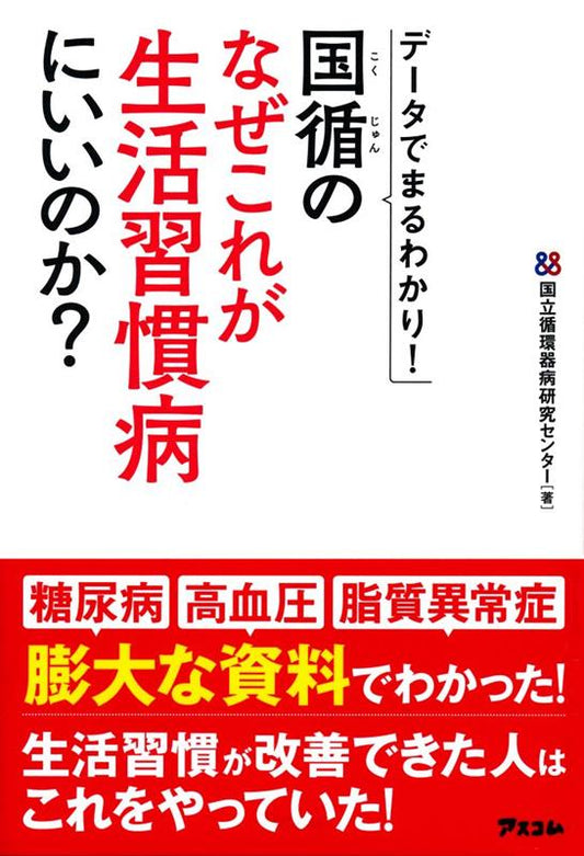 国循のなぜこれが生活習慣病にいいのか？ | Why Is This Good for Lifestyle Diseases? From the National Cerebral and Cardiovascular Center